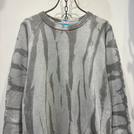 Good On×KOUHEI TERRAI（グッドオン×コウヘイテライ）KAKISHIBU TATE RAGLAN CREW SWEAT （柿渋 縦 ラグランクルースウェット）
