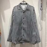 迷迭香（マンネンロウ） Nylon Mesh Stripe Shirt（ナイロンメッシュストライプシャツ/MSH-4A）