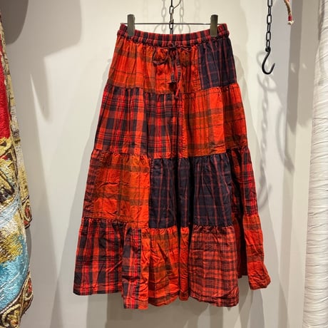 TIGRE BROCANTE （ティグルブロカンテ） 4step Tiered Skirt（フォーステップティアードスカート）