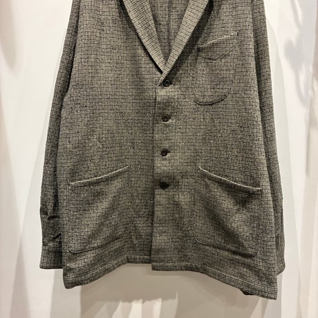 結-yui-(ゆい） C/W FULLING PIN STRIPE EASY JACKETS（コットンウールフルリングピンストライプイージージャケット）(YEJ-003)
