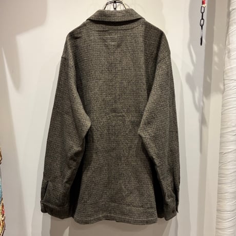 結-yui-(ゆい） C/W FULLING PIN STRIPE EASY JACKETS（コットンウールフルリングピンストライプイージージャケット）(YEJ-003)