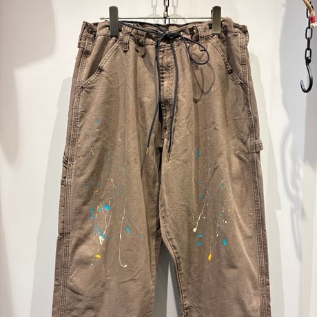 KOUHEI TERRAI （コウヘイテライ） Used Remake Code Painter Pants−RUSTLER（ユーズドリメイクコードペインターパンツ）