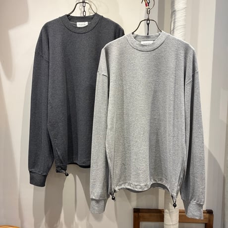 FLISTFIA（フリストフィア） Long Sleeve Draw Code Pull Over（ロングスリーブドローコードプルオーバー-LD04016)