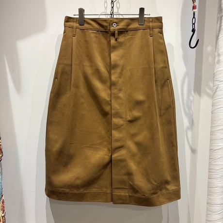 TUKI（ツキ） Middle skirt（0208）brushed drill