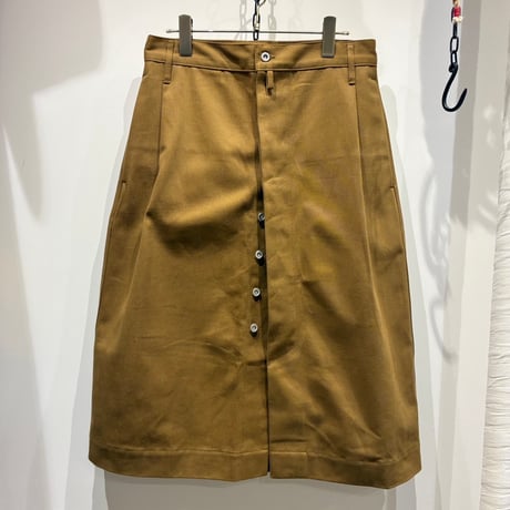 TUKI（ツキ） Middle skirt（0208）brushed drill