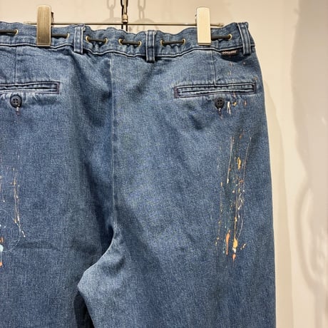 KOUHEI TERRAI （コウヘイテライ） Used Remake Code Blue Denim Trousers -DOCKERS （ユーズドリメイクコードブルーデニムトラウザーズ）