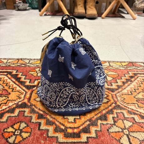 KOUHEI TERRAI （コウヘイテライ） Vintage Bandanna 巾着
