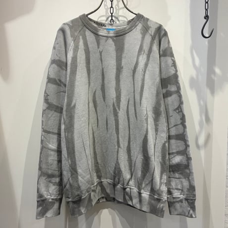 Good On×KOUHEI TERRAI（グッドオン×コウヘイテライ）KAKISHIBU TATE RAGLAN CREW SWEAT （柿渋 縦 ラグランクルースウェット）