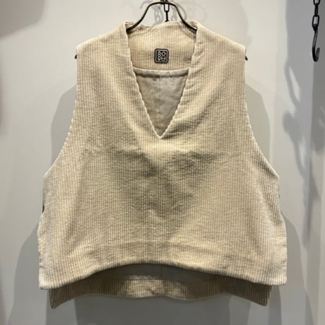結-yui-(ゆい）V-NECK SLIPOVER SUN-DRIED CORDUROY （ブイネックスリップオーバーサンドゥライドコーデュロイ/YV-012)