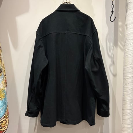 根津洋品店 NEZU YOHIN TEN (ネズヨウヒンテン)  EURO WORK JACKE（200805) / ヴィンテージレザーフロックブルゾン