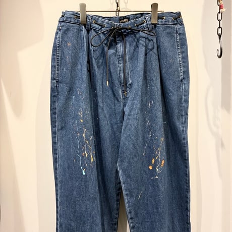 KOUHEI TERRAI （コウヘイテライ） Used Remake Code Blue Denim Trousers -DOCKERS （ユーズドリメイクコードブルーデニムトラウザーズ）