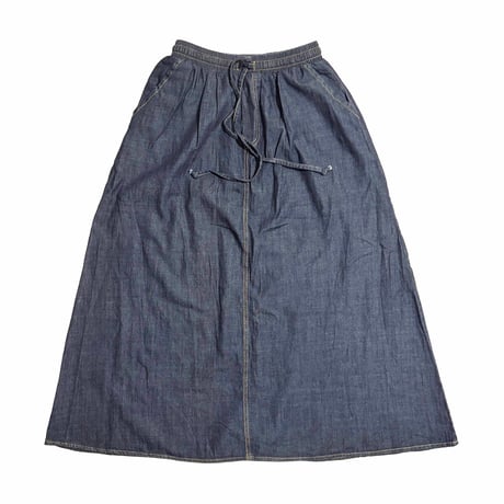 LONG DENIM SKIRT