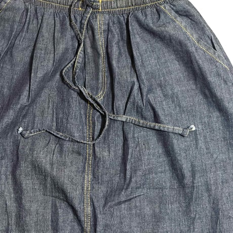 LONG DENIM SKIRT