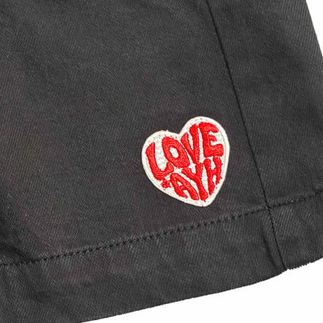 LOVE AYH WAPPEN HALF PANTS