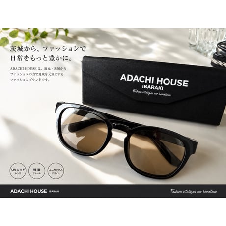 【ADACHI HOUSE ×茨城トヨタ オリジナルコラボ 偏光調光サングラス】