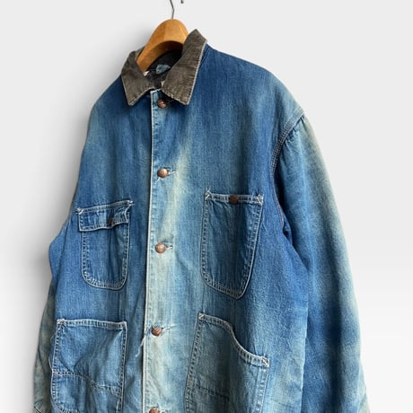 1960's〜 Mongomery Ward Denim Cover All Boro Size 44