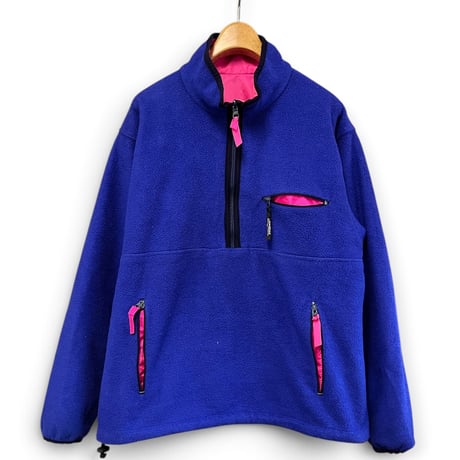 1990年製 Patagonia Glissade Pullover (M) Pink/Blue USA製