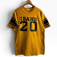 1960's〜 Champion Size L IDAHO Football S/S T-Shirts
