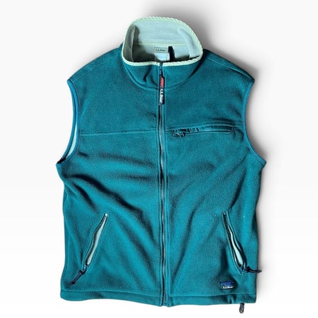 1980's〜 L.L.Bean WIND BLOCK SERIES Fleece Vest Size L