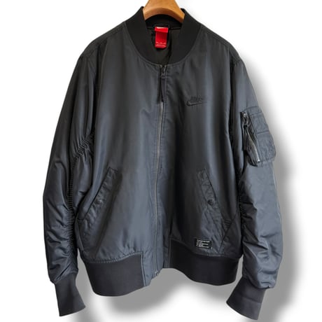 2010's NIKE Nylon MA-1 Flight Jacket