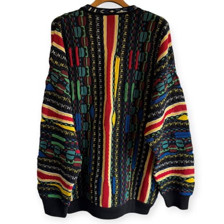 90's MEERO 3D KNIT SWEATER
