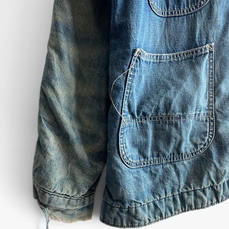 1960's〜 Mongomery Ward Denim Cover All Boro Size 44