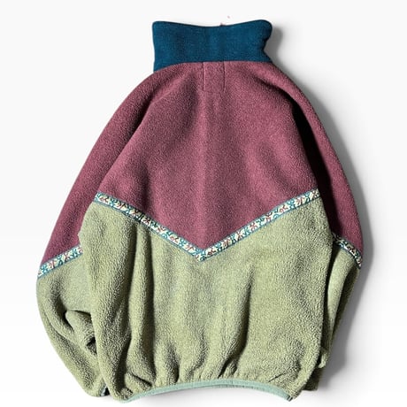 1990's Jack Wolfskin Size M Fleece Half Zip Tops
