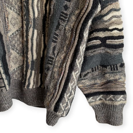 90's Horance 3D KNIT SWEATER