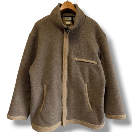 90's L.L.Bean B-3 TYPE FLEECE ZIP JACKET