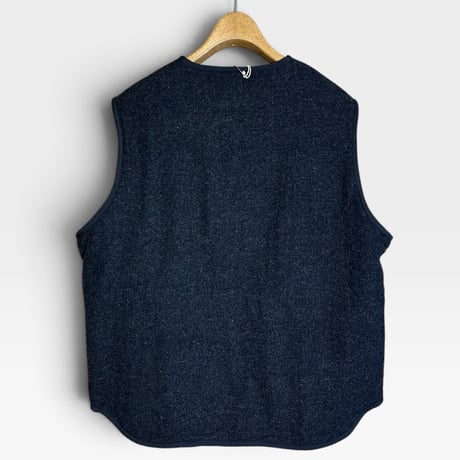 2000's Woolrich Size M Wool Boa Liner Vest charcoal grey