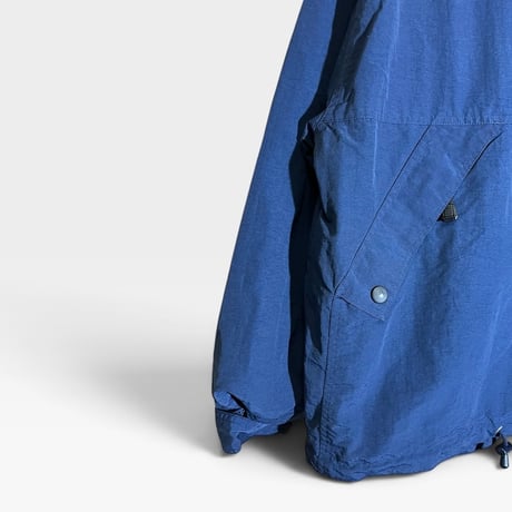 1990's GAP Nylon Anorak Parka Size M Navy/Orange Red