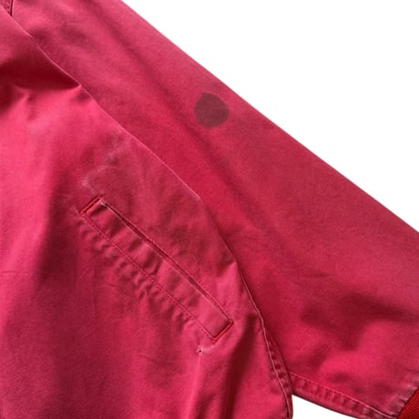 1980's L.L.Bean COTTON ZIP JACKET FADE COLOR