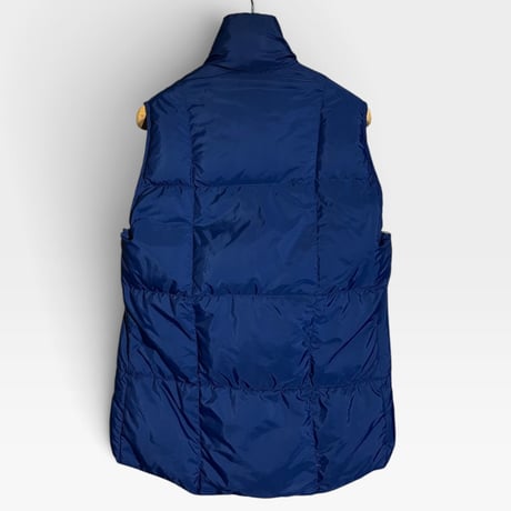 1970's Sierra Designs Size S Down Vest Navy