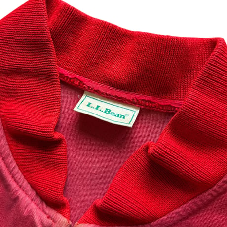 1980's L.L.Bean COTTON ZIP JACKET FADE COLOR