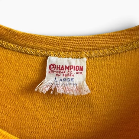 1960's〜 Champion Size L IDAHO Football S/S T-Shirts