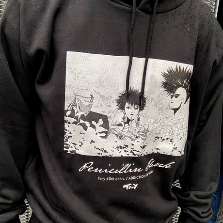 To-y 40th anniv.『PENICILLIN SHOCK』Pocketless Hoodie