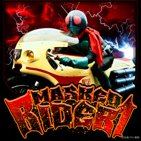 仮面ライダー生誕55周年記念【MASKED RIDER1 CYCLON TEE-A】