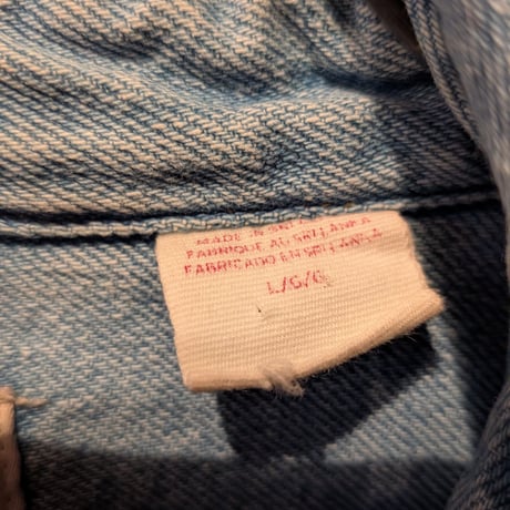 LEVI'S SILVERTAB over size denim sh
