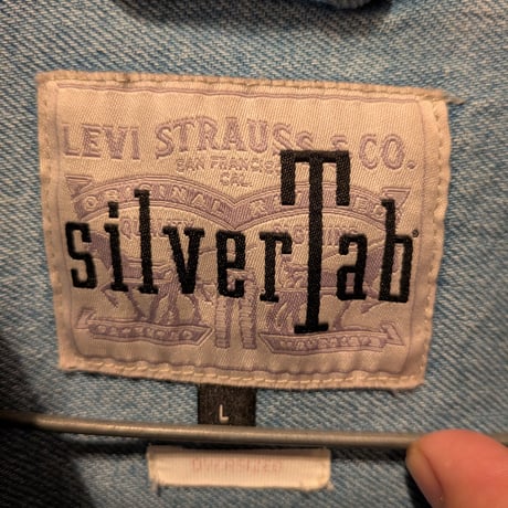 LEVI'S SILVERTAB over size denim sh