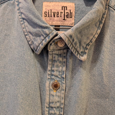 LEVI'S SILVERTAB over size denim sh