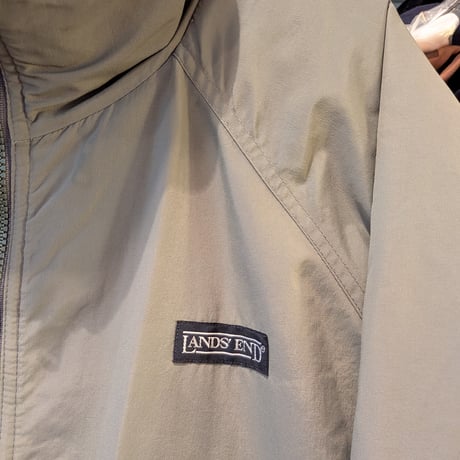 Lands' End nylon polartec fleece BLOUSON