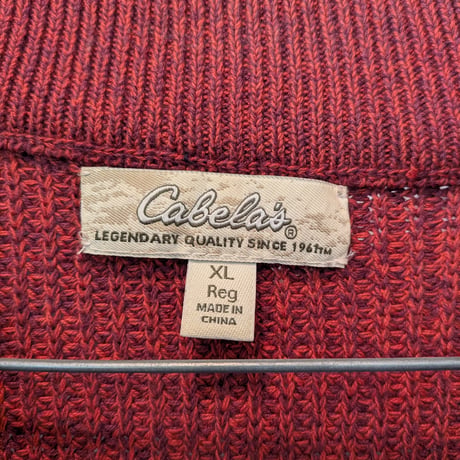 Cabela's knit vest
