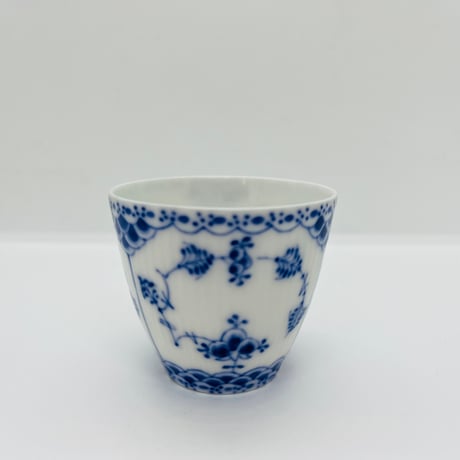 《Royal Copenhagen》  ブルーフルーテッド　モカカップ -A