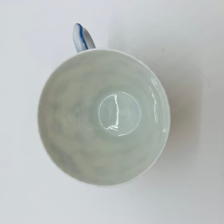 《Royal Copenhagen》  ブルーフルーテッド　モカカップ -A