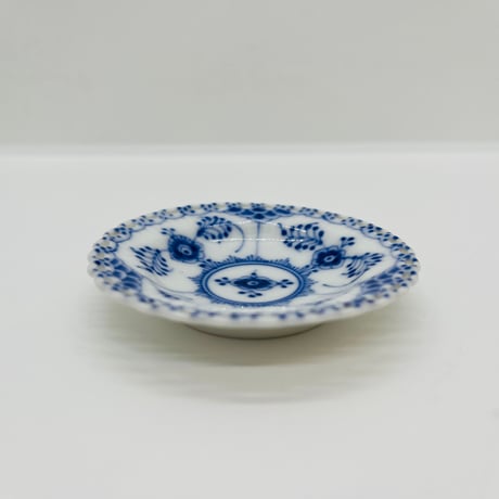 《Royal Copenhagen》  ブルーフルーテッド　ミニプレート / バターディッシュ-A