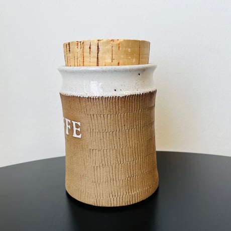 【Signe Persson Melin /  シグネペーションメリン 】"KAFFE"  コーヒー用キャニスター