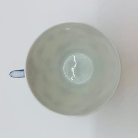 《Royal Copenhagen》  ブルーフルーテッド　モカカップ -A