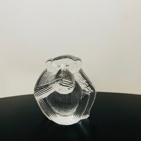 【Lisa Larson/ リサラーソン】レア刻印付き！言わザル 《Royal Krona》