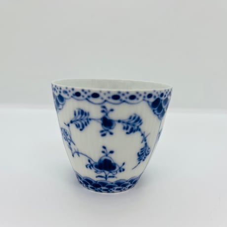 《Royal Copenhagen》  ブルーフルーテッド　モカカップ -A
