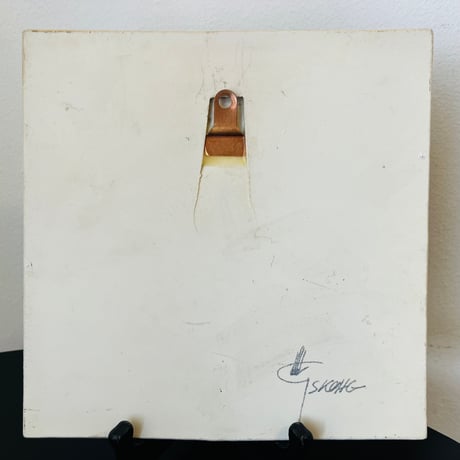 【Börje Skohg】ユニークピース**花の陶板《Gustavsberg》